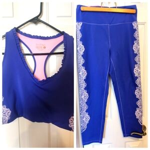 Lilly Pulitzer luxletic leggings and top